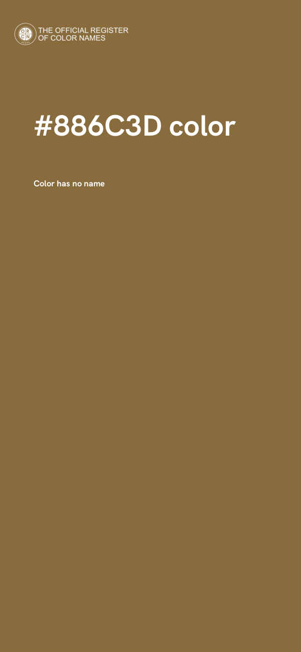 #886C3D color image