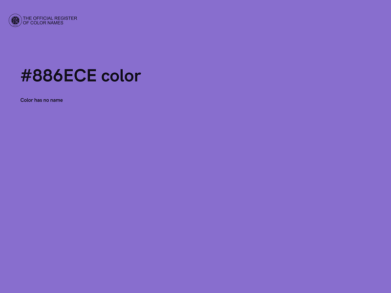 #886ECE color image