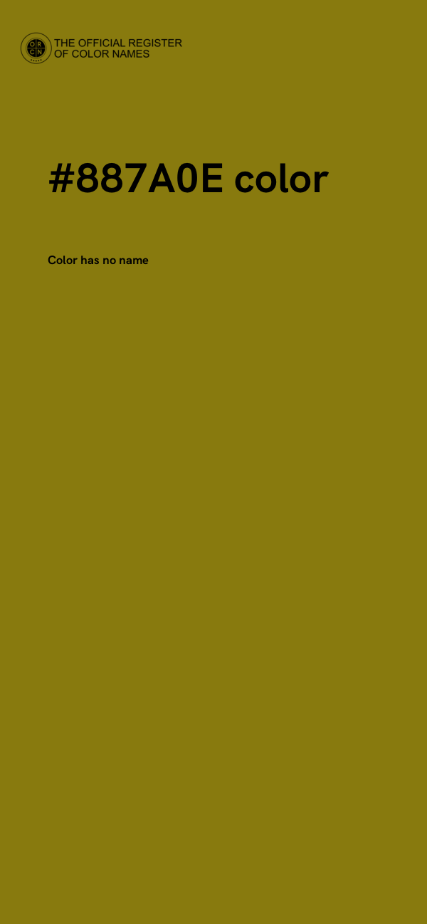 #887A0E color image