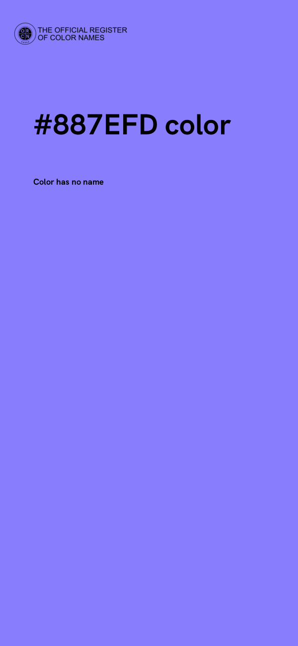 #887EFD color image