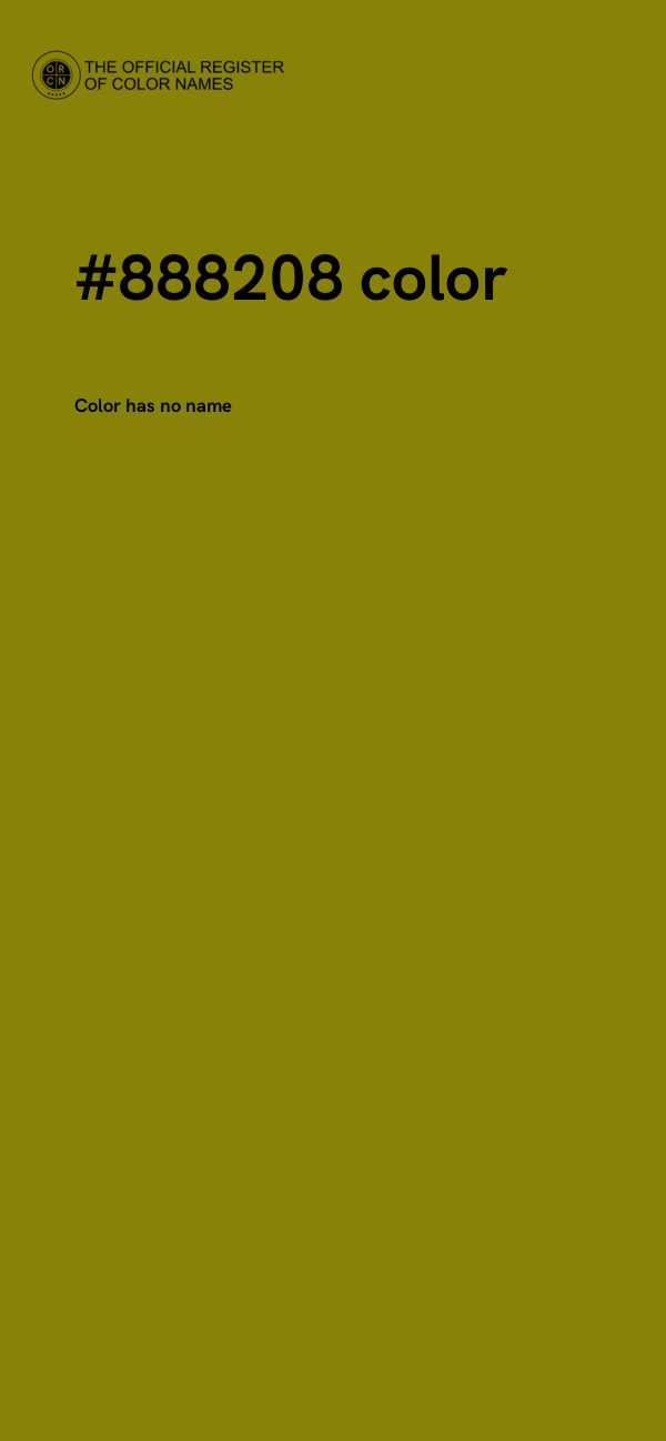 #888208 color image