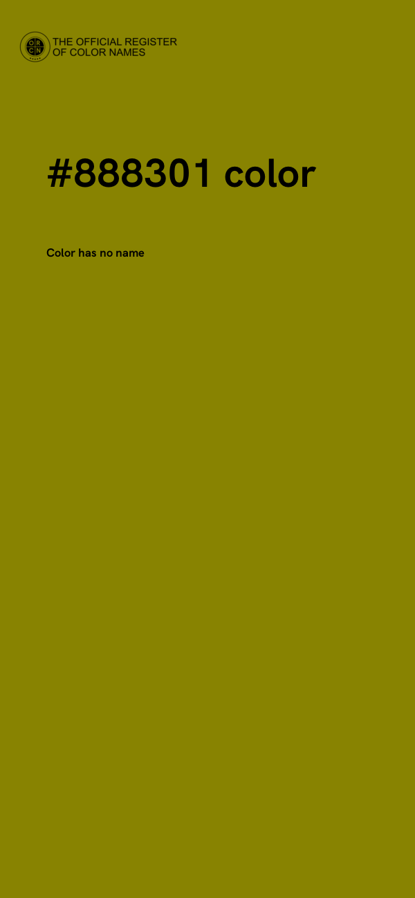 #888301 color image