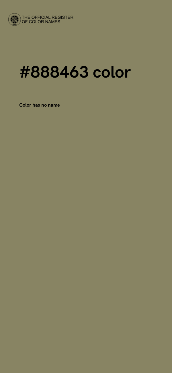 #888463 color image