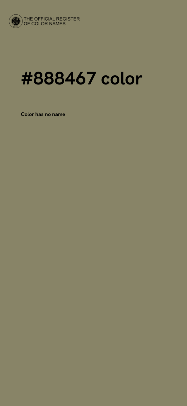 #888467 color image