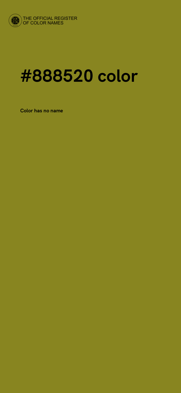 #888520 color image