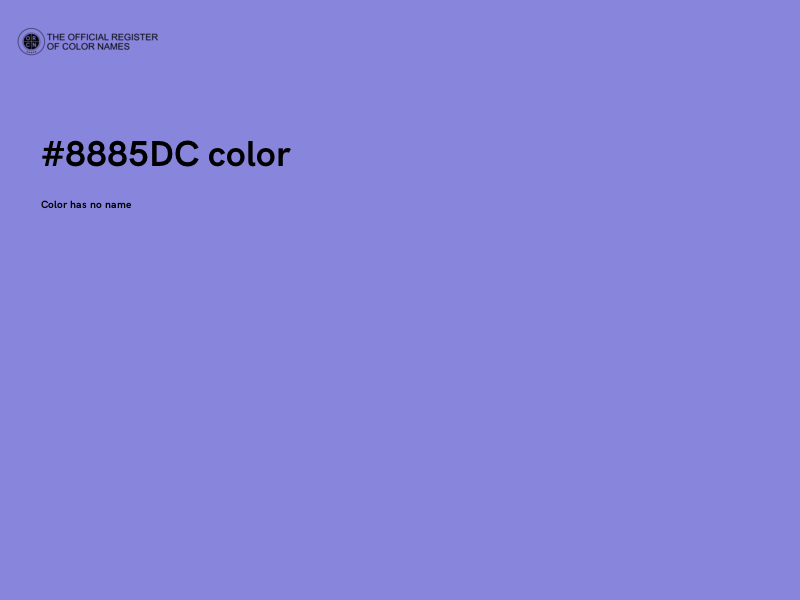 #8885DC color image