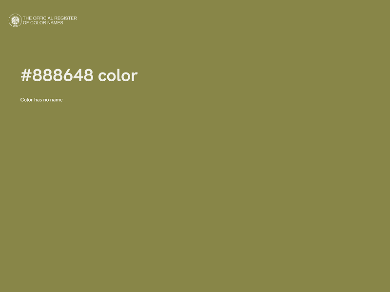 #888648 color image