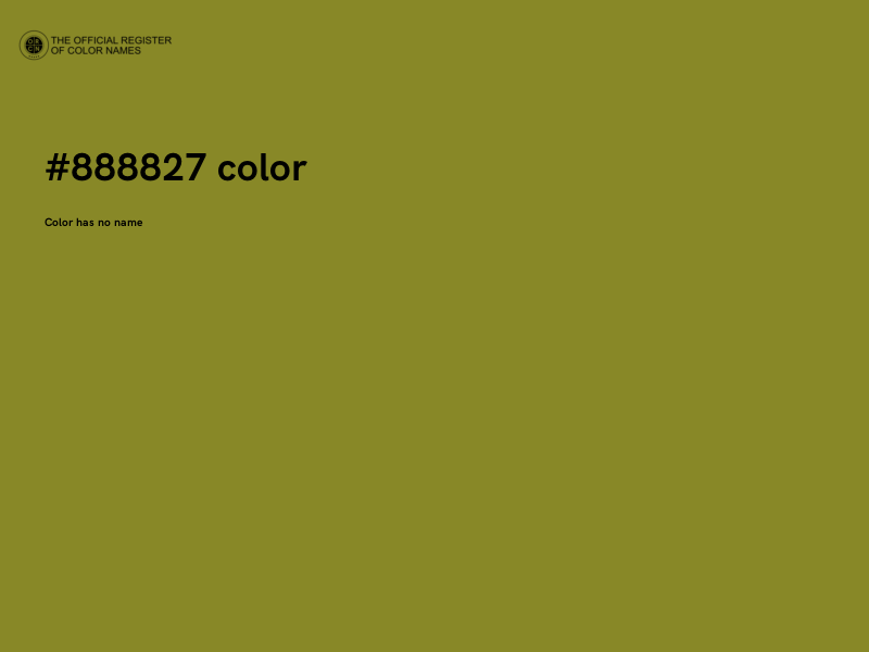 #888827 color image
