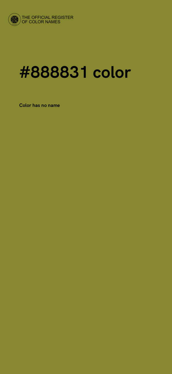 #888831 color image