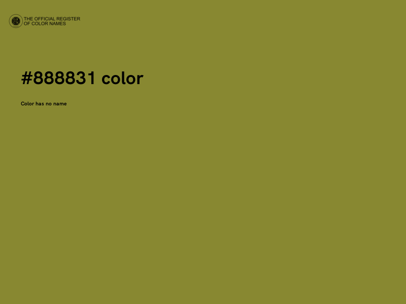 #888831 color image
