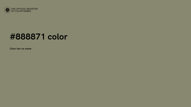 #888871 color image