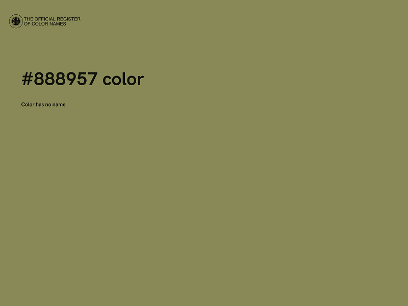 #888957 color image