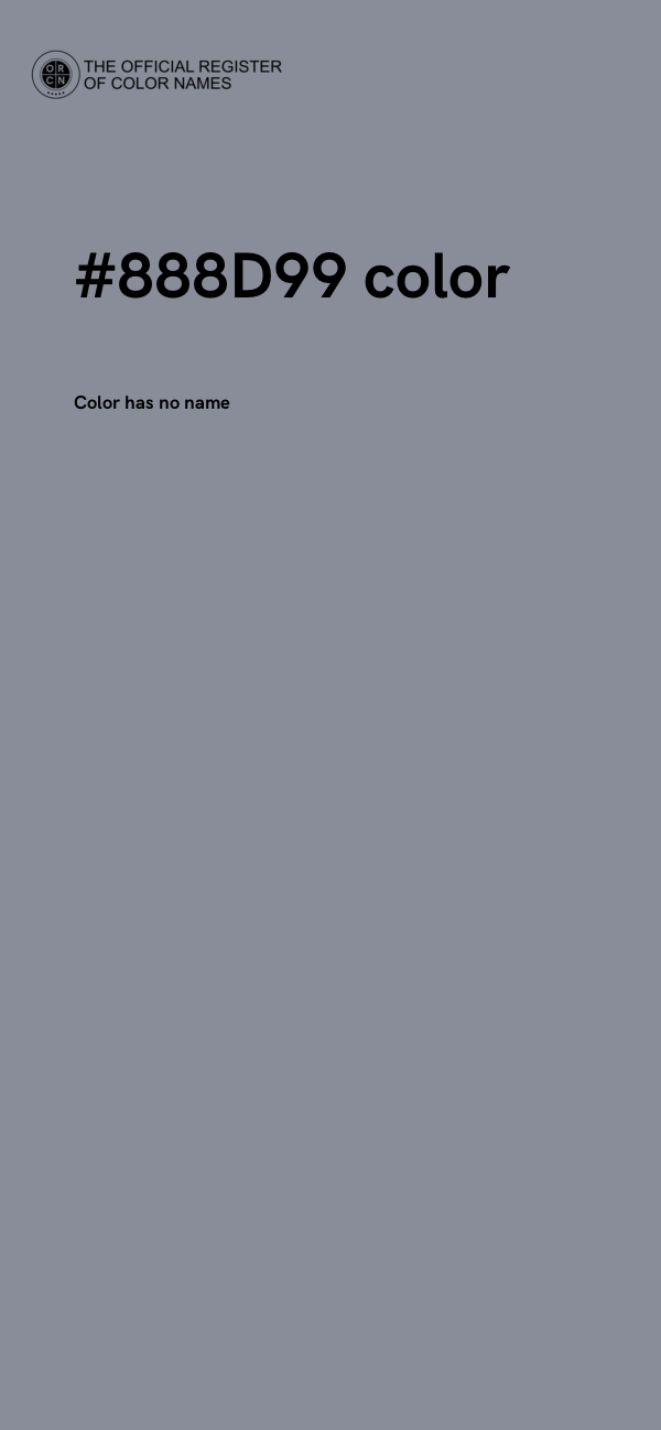 #888D99 color image