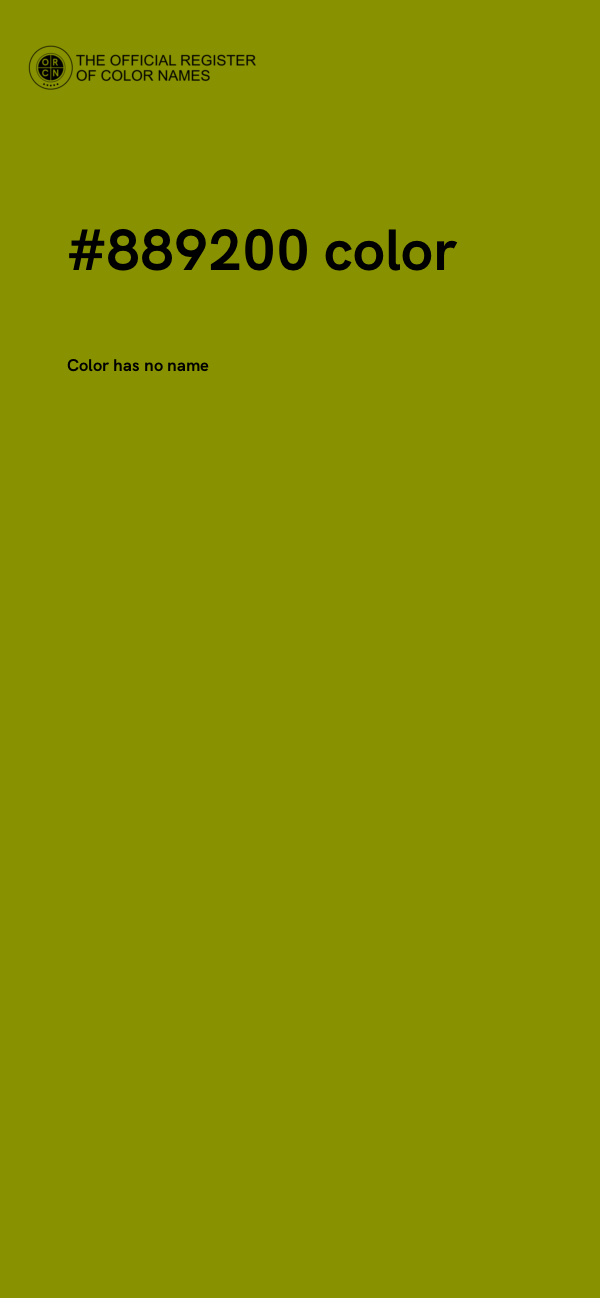 #889200 color image