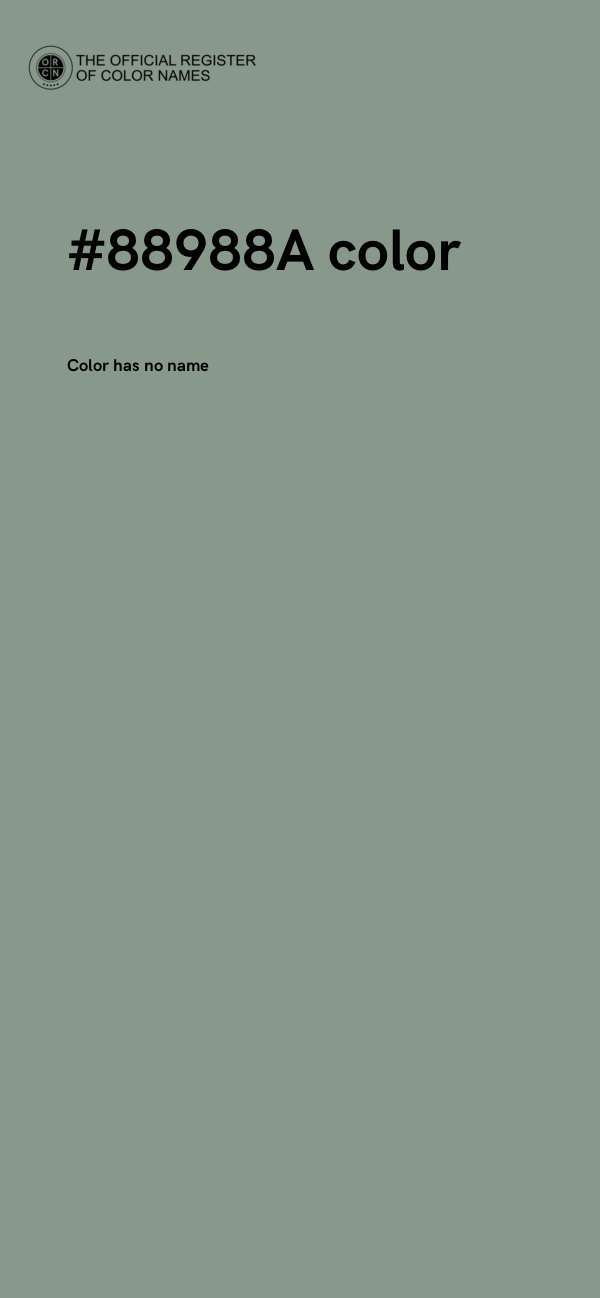 #88988A color image