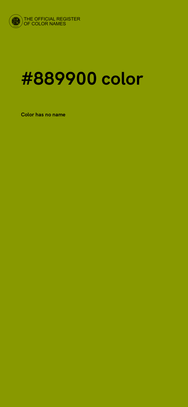 #889900 color image