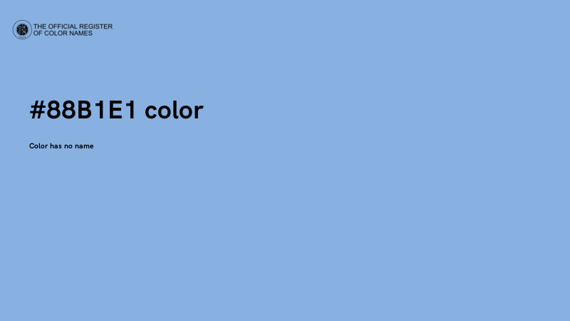 #88B1E1 color image