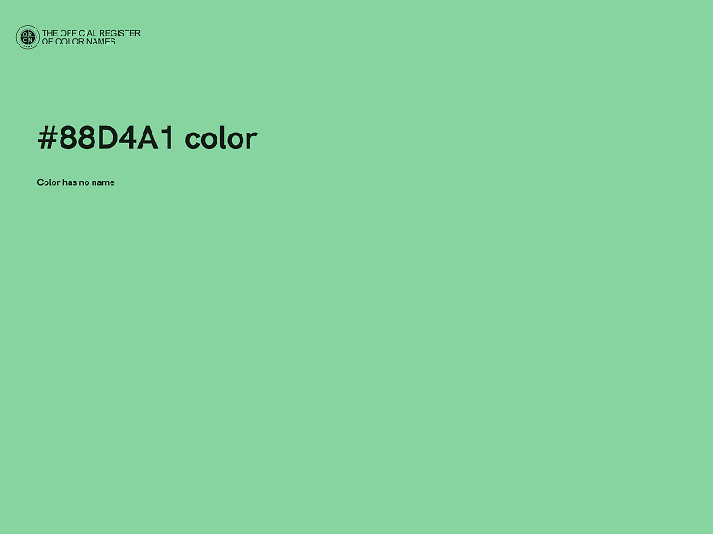 #88D4A1 color image