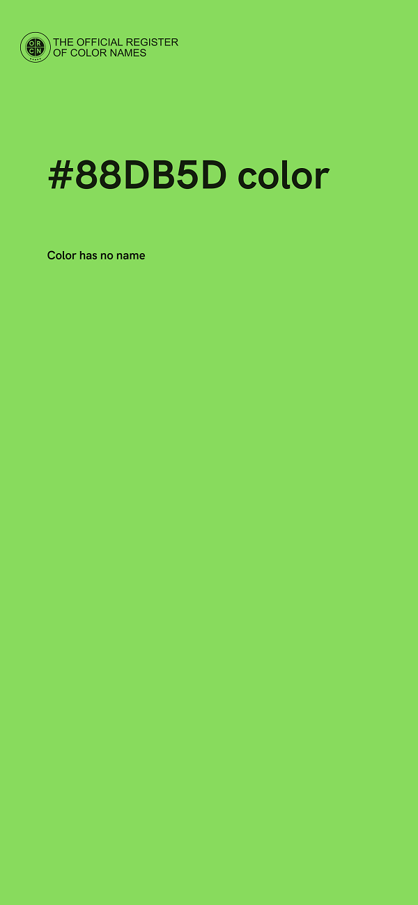 #88DB5D color image