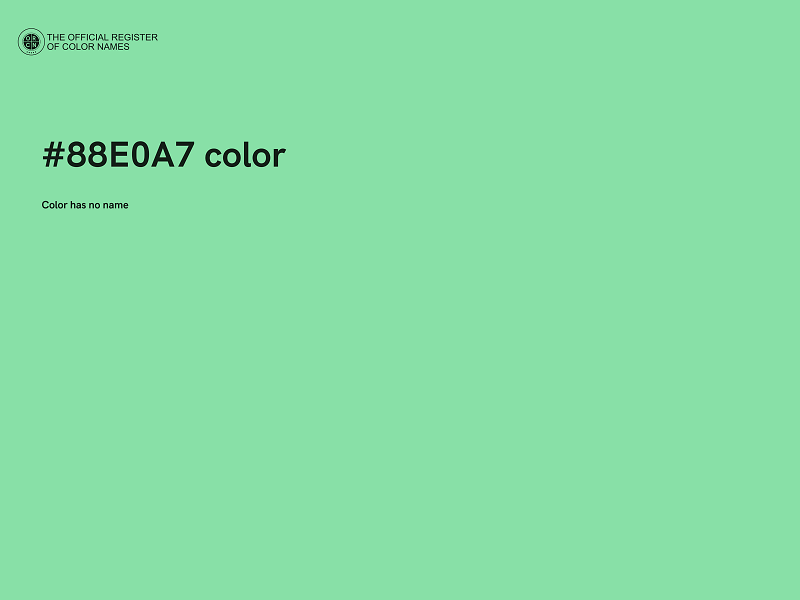 #88E0A7 color image