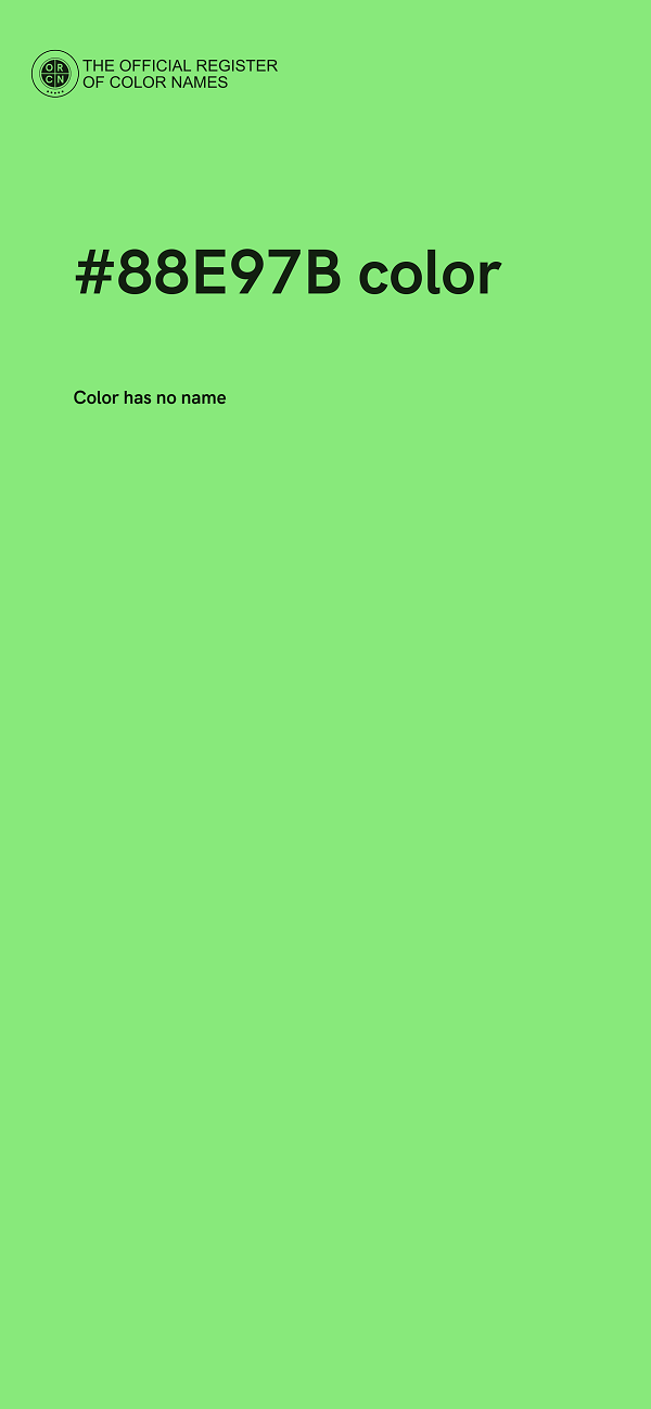 #88E97B color image