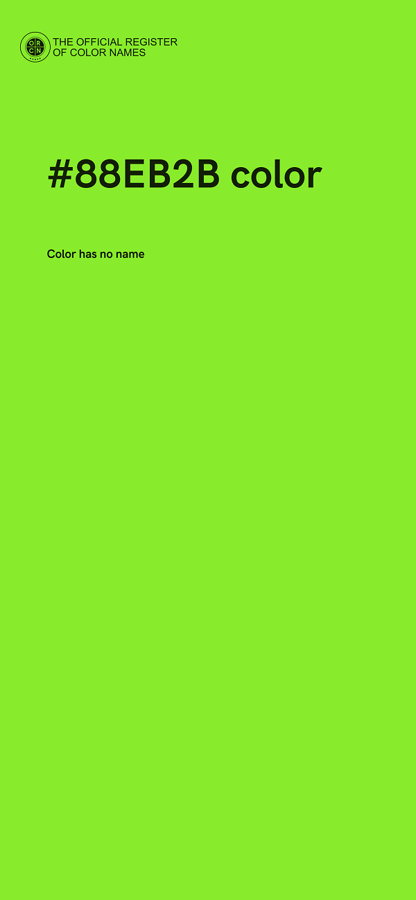 #88EB2B color image