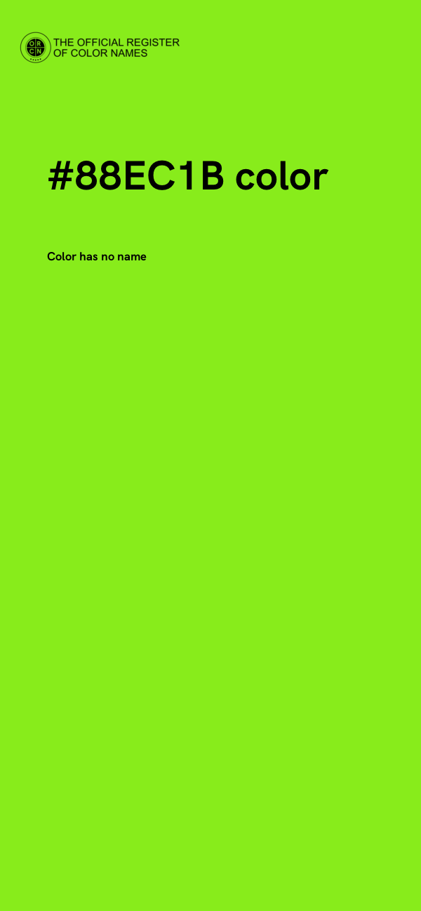 #88EC1B color image