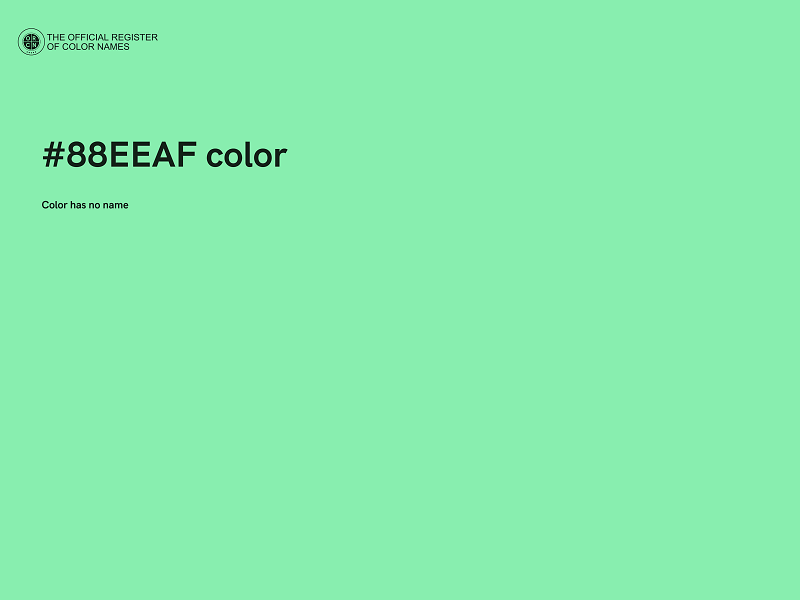 #88EEAF color image