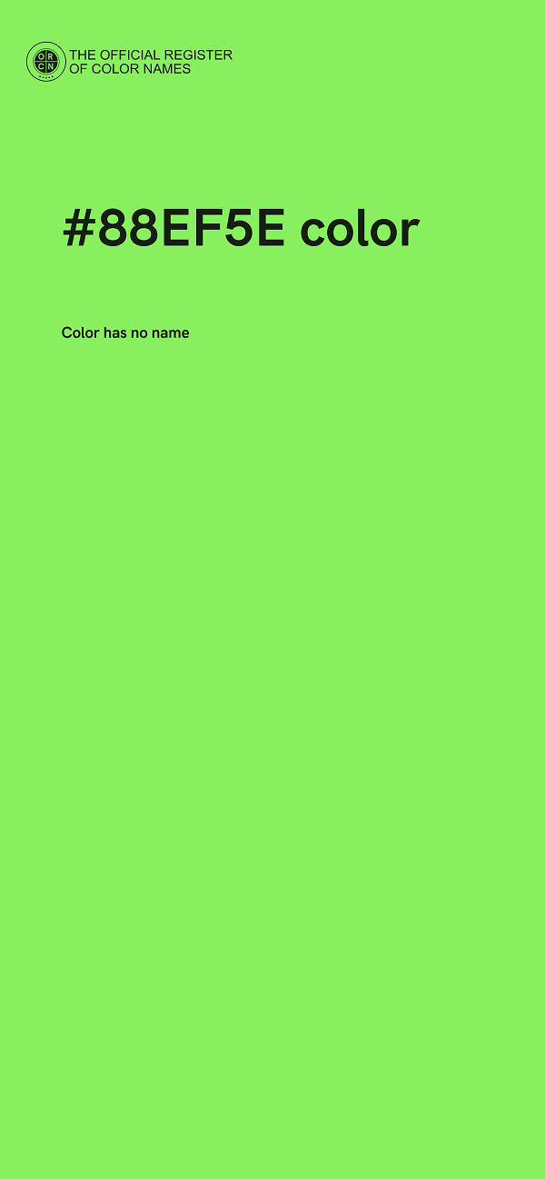 #88EF5E color image