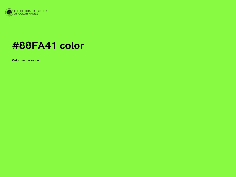 #88FA41 color image