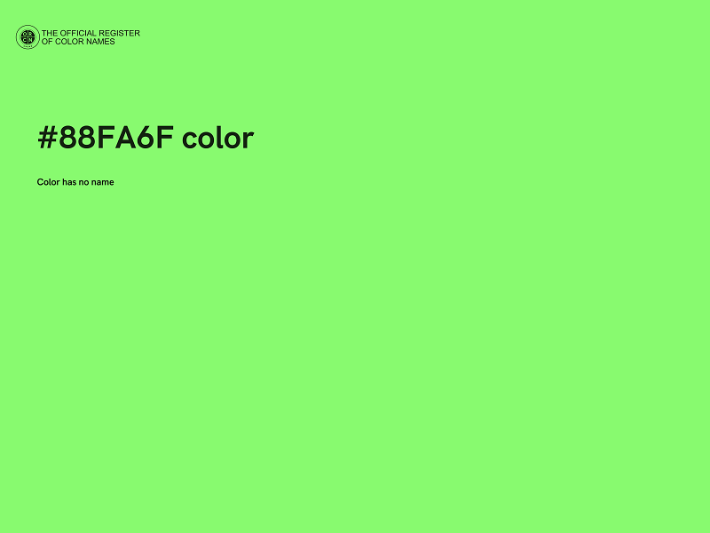 #88FA6F color image