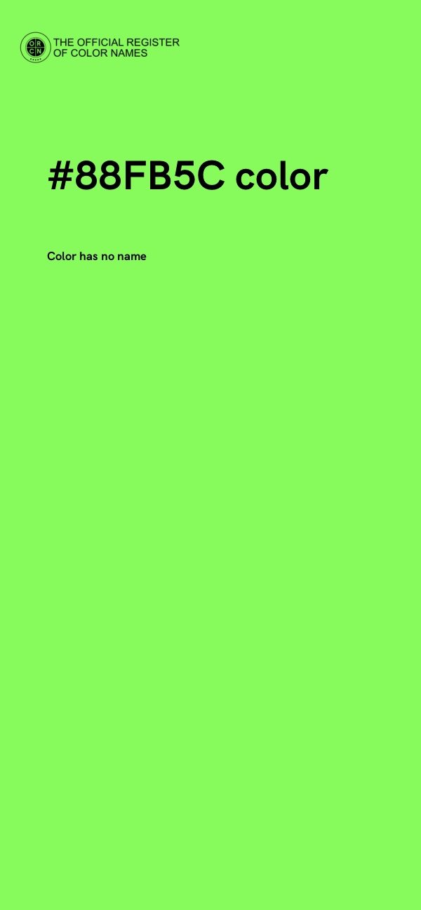 #88FB5C color image