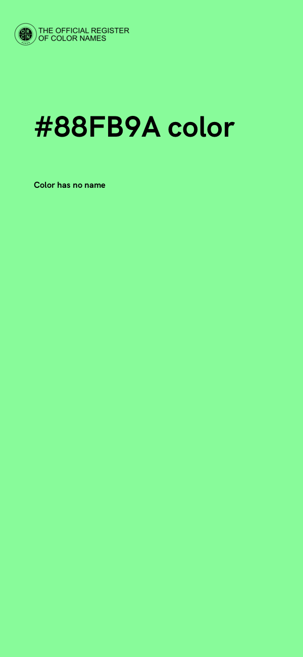 #88FB9A color image