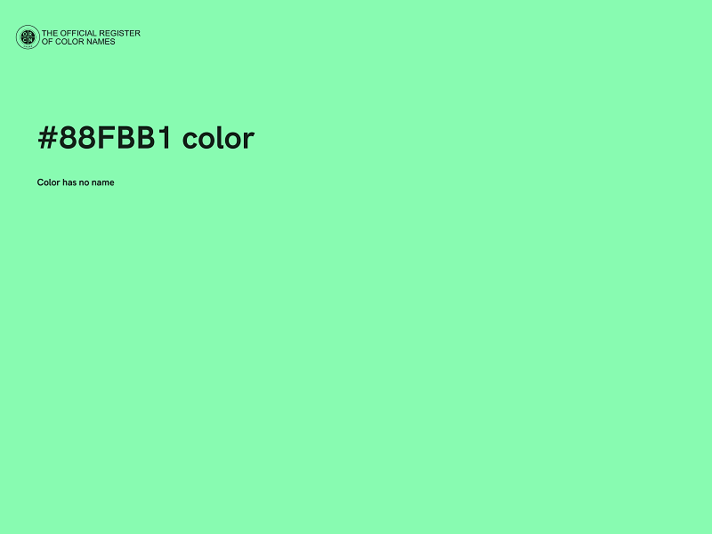 #88FBB1 color image