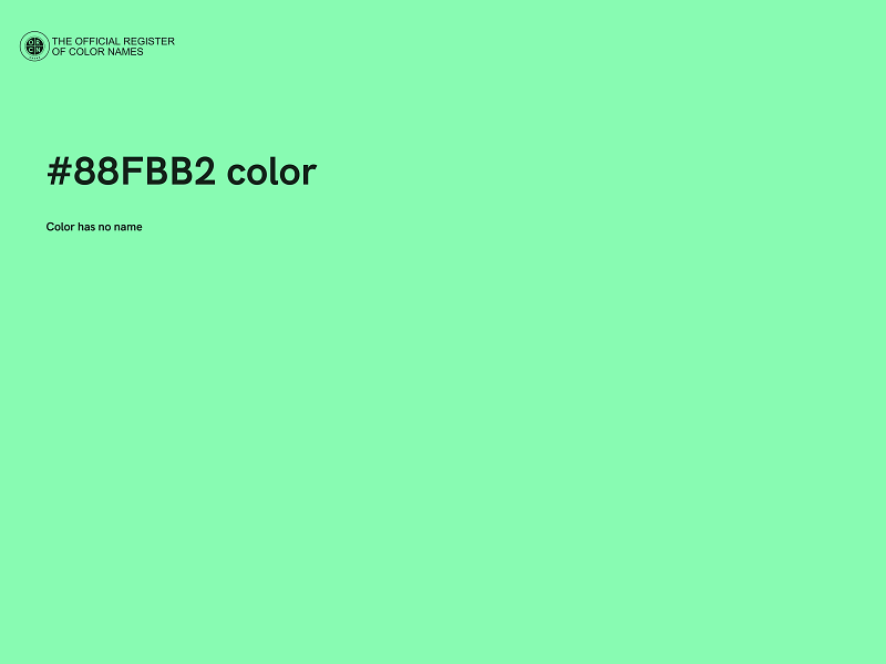 #88FBB2 color image