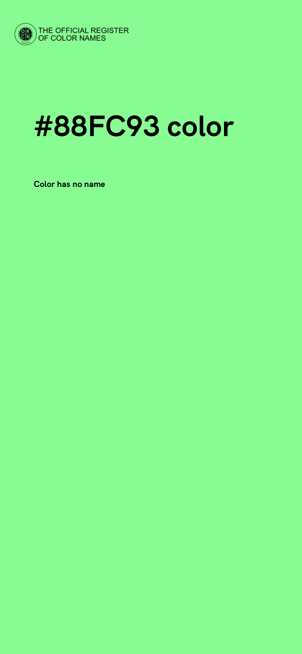 #88FC93 color image