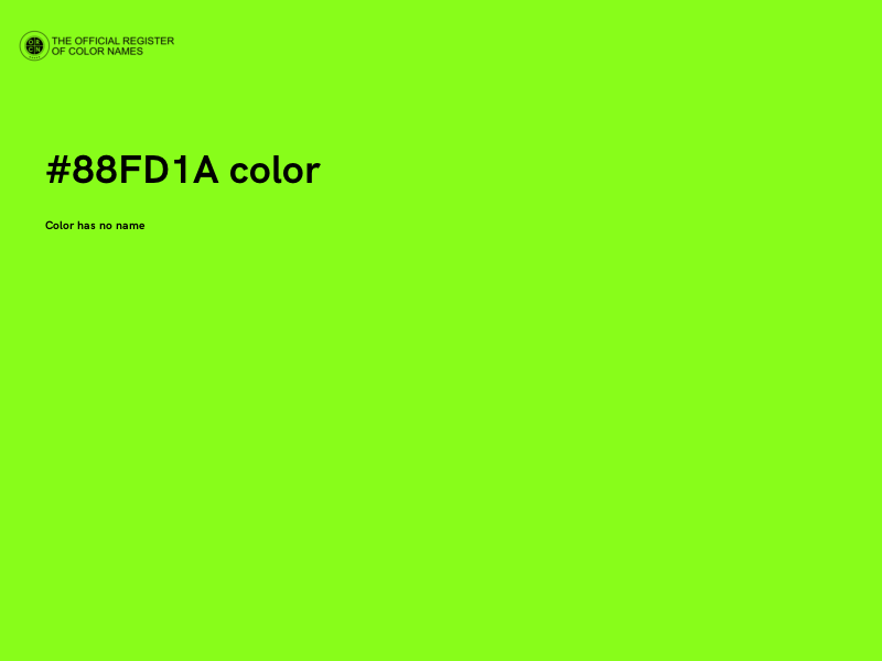#88FD1A color image