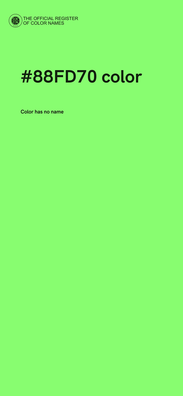 #88FD70 color image