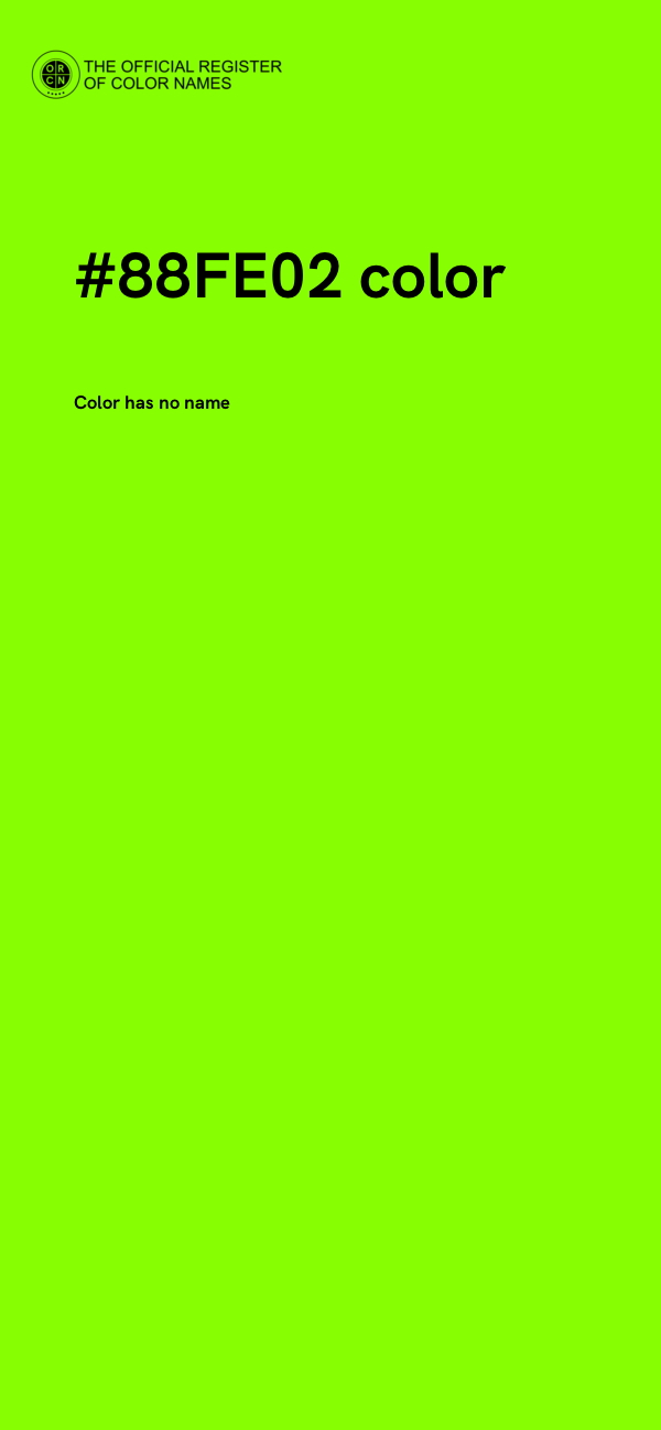 #88FE02 color image