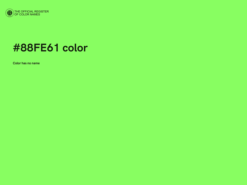 #88FE61 color image