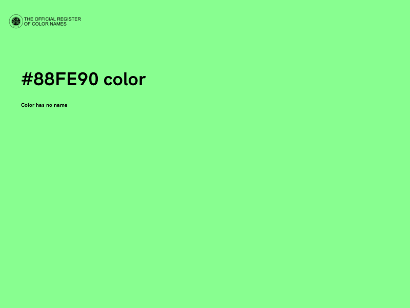 #88FE90 color image