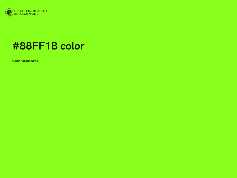 #88FF1B color image