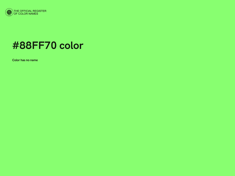 #88FF70 color image