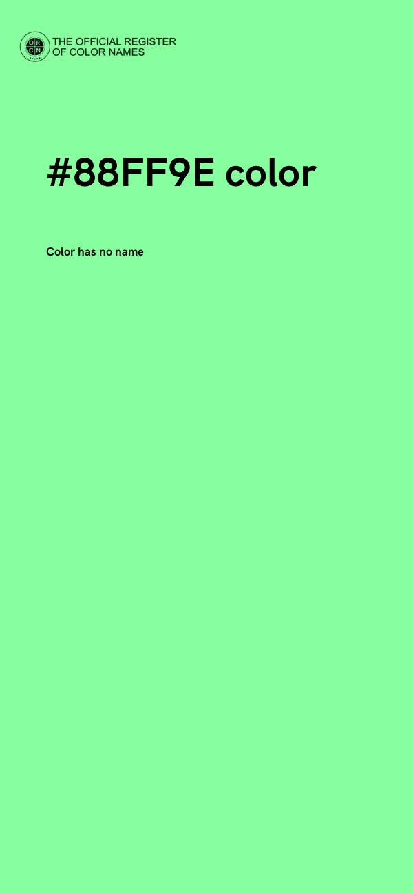 #88FF9E color image