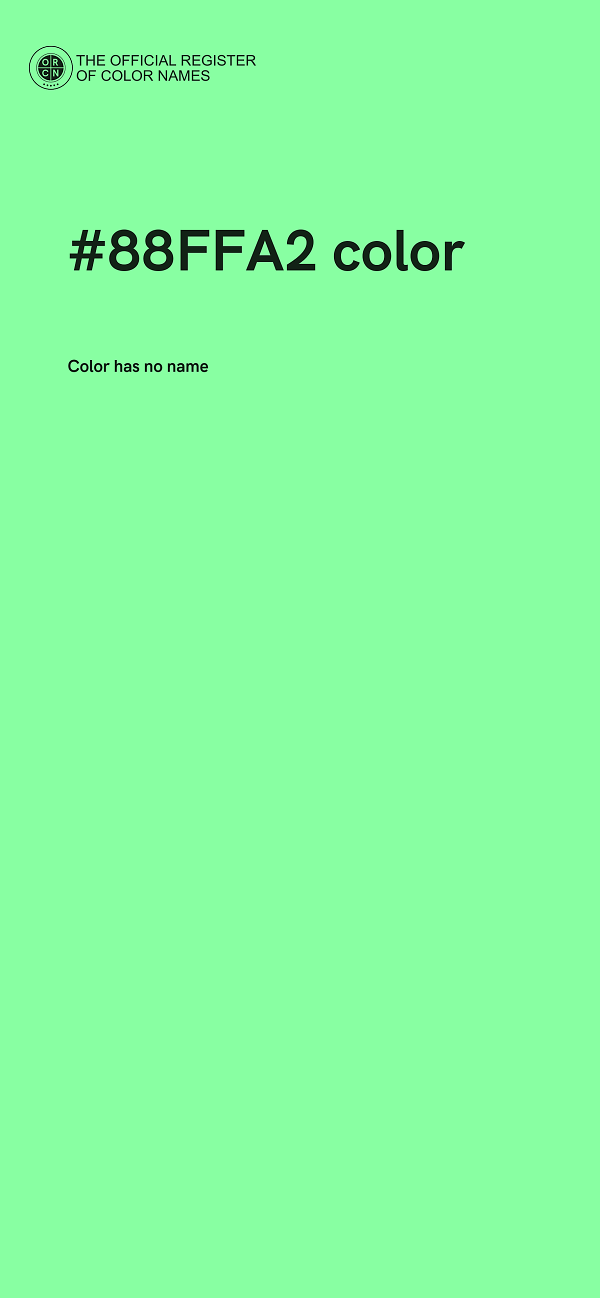 #88FFA2 color image