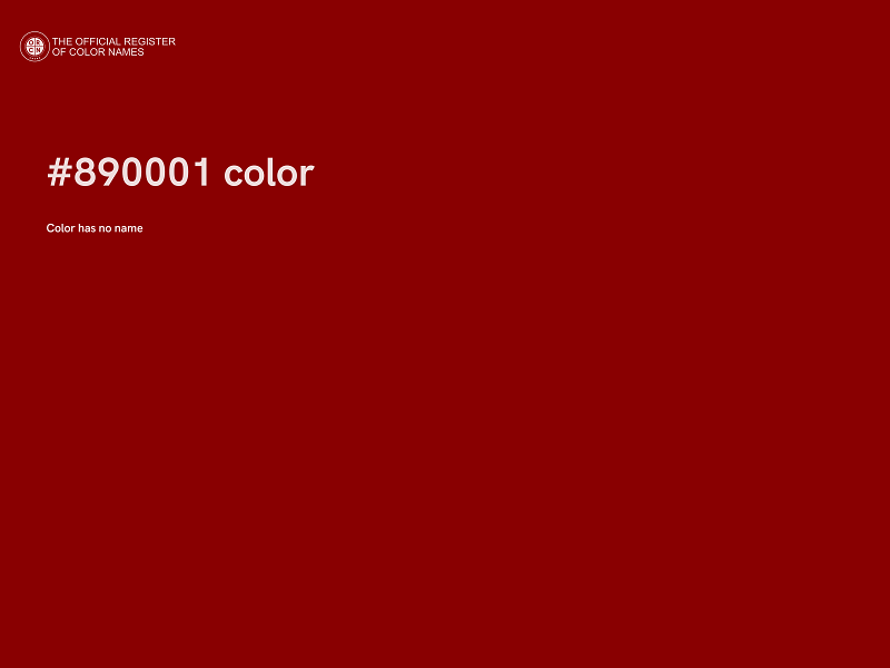 #890001 color image