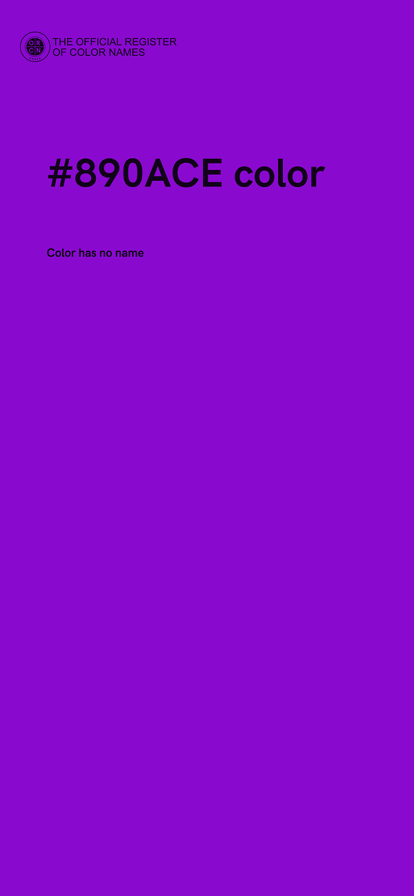 #890ACE color image