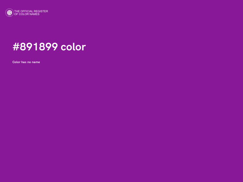 #891899 color image