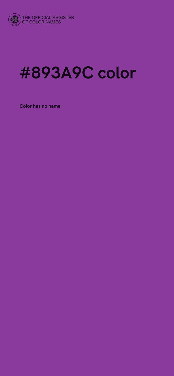 #893A9C color image