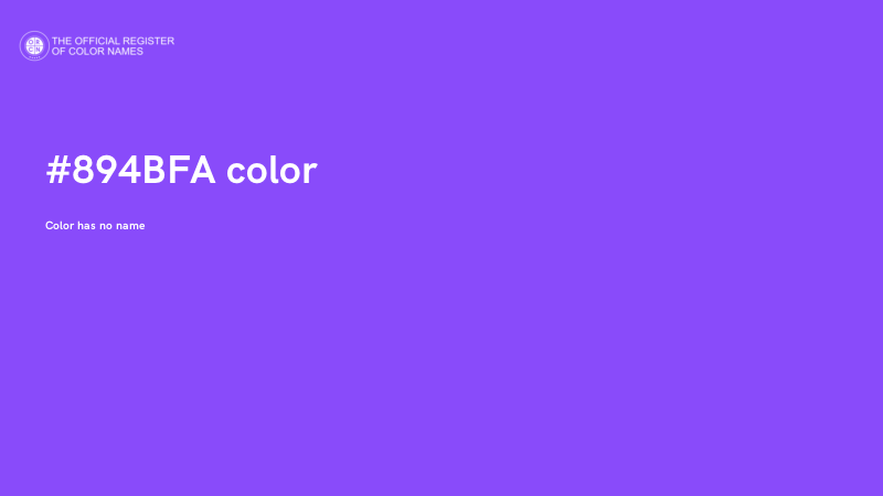 #894BFA color image